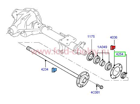 Форд транзит задний мост устройство схема
